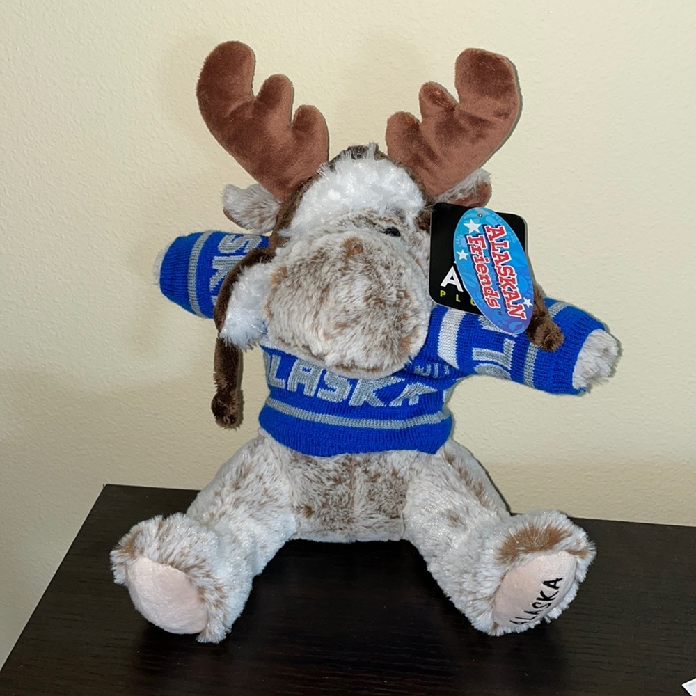 Alaska Moose Stuffed Animal